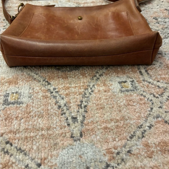 Madewell Brown Leather Shoulder Bag - Picture 2 of 4